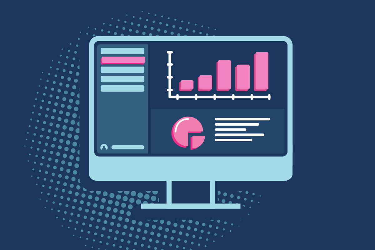 Building a data-rich dashboard hero image.